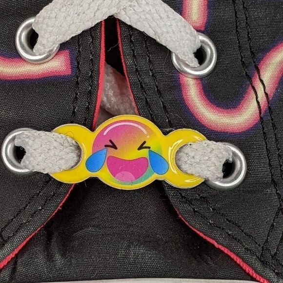 Converse Chuck Taylor All Star Pretty Strong Sneakers with Added Shoelace Tags - Picture 7 of 9